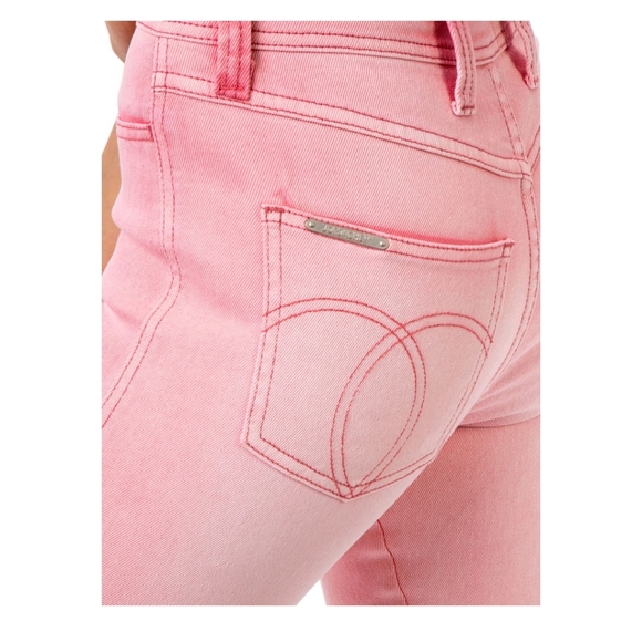 Jordache Pink High Rise Jeans. Sz.33 (16) - Picture 3 of 10